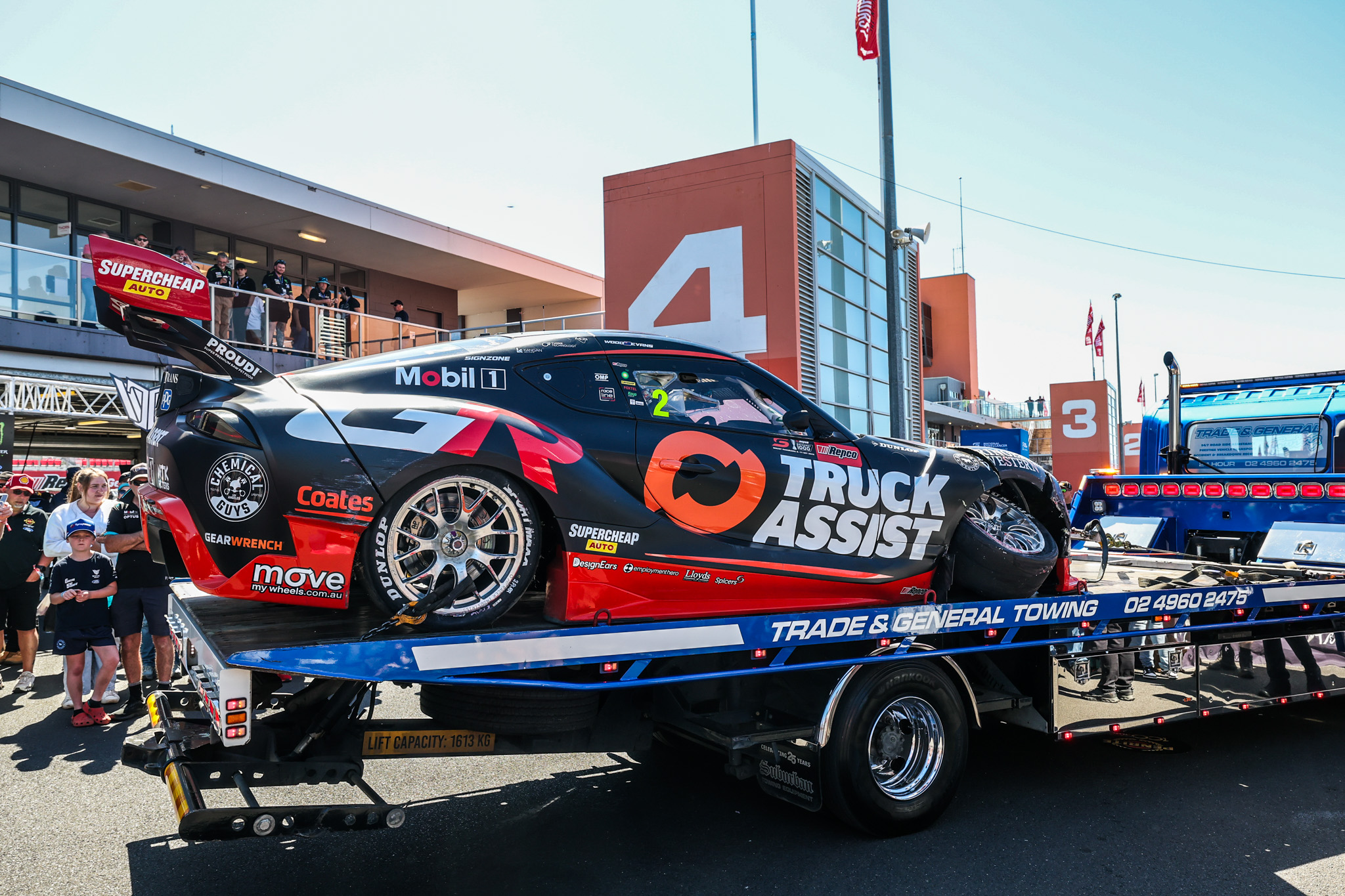 Penrite Racing Crashed cars sidelined, Penrite swings Payne change | Supercars