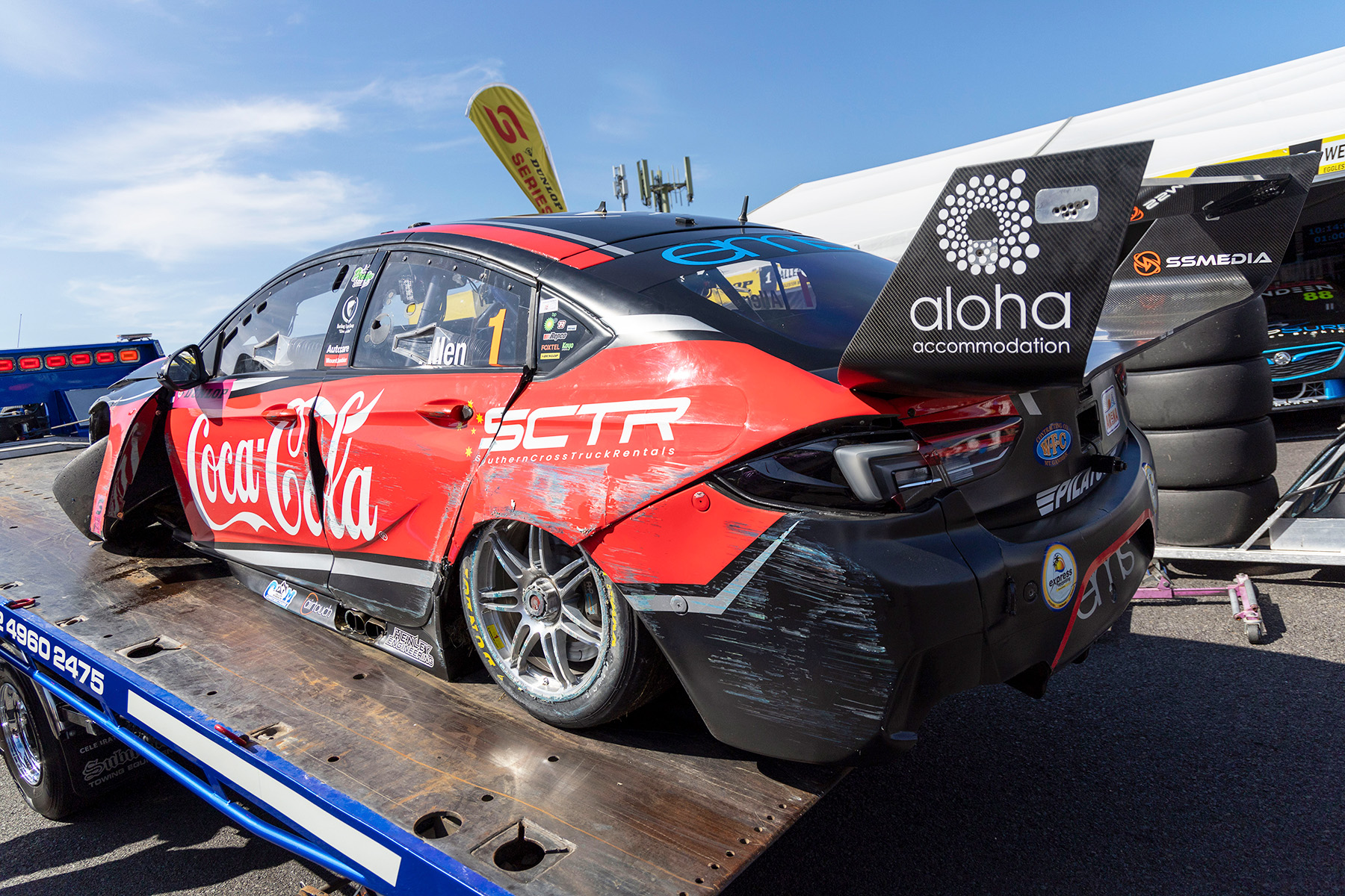 Allen Commodore rebuilt by Erebus chassis guru | Supercars
