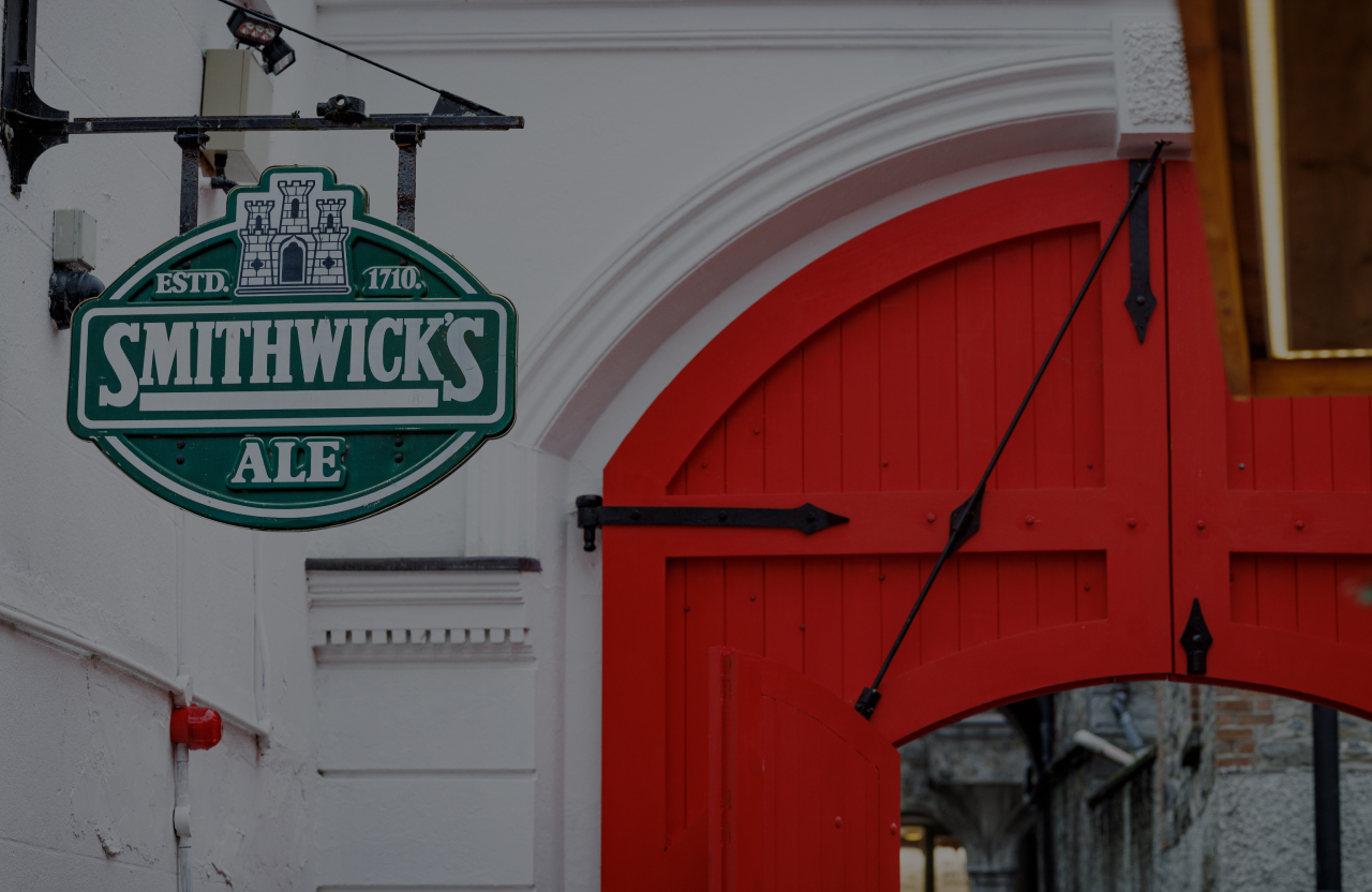 Visitors learning how to make Smithwicks beers at Smithwicks Experience Tour in Kilkenny