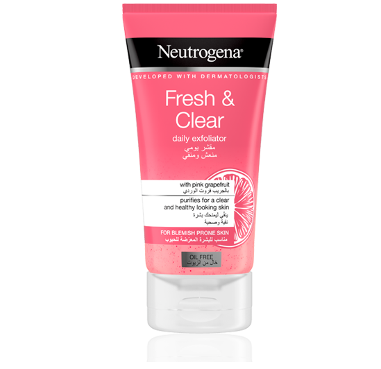 NEUTROGENA&lt;sup&gt;®&lt;/sup&gt; Fresh &amp;amp; Clear Daily Exfoliator