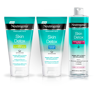 NEUTROGENA<sup>®</sup> Skin Detox Range