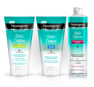 NEUTROGENA<sup>®</sup> Skin Detox Range