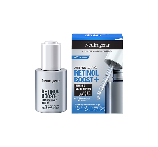 Neutrogena&lt;sup&gt;®&lt;/sup&gt; Retinol Boost+ Intense Night serum