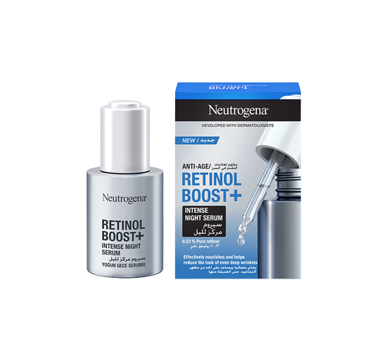 Neutrogena&lt;sup&gt;®&lt;/sup&gt; Retinol Boost+ Intense Night serum