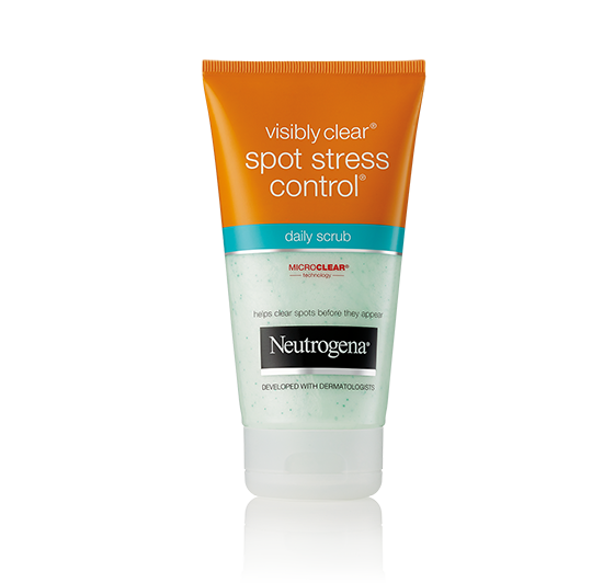 NEUTROGENA&lt;sup&gt;®&lt;/sup&gt; VISIBLY CLEAR&lt;sup&gt;®&lt;/sup&gt; Spot Stress Control Scrub