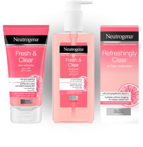 NEUTROGENA<sup>®</sup> Fresh &amp; Clear Range &nbsp;