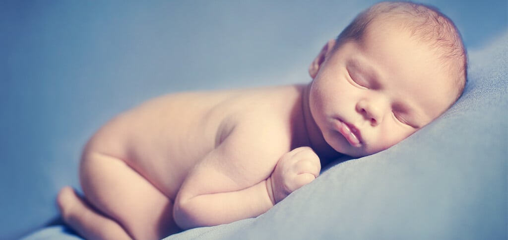 Baby sleeping during lullabies