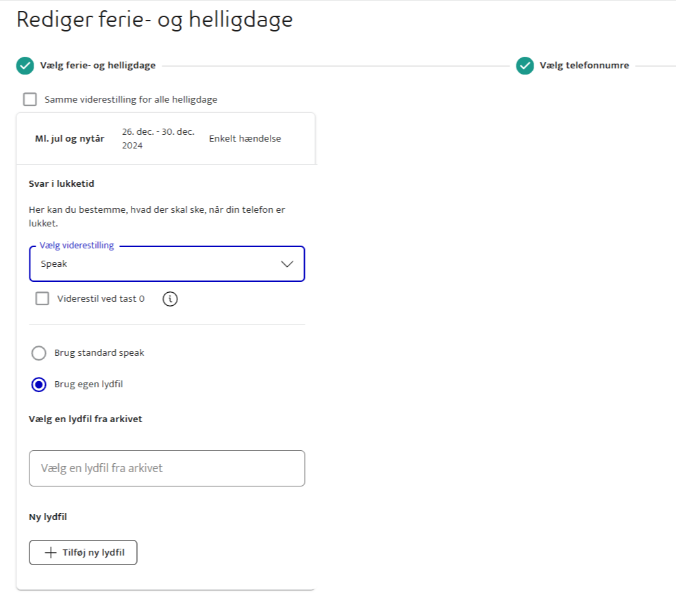 Tilføj lydfil