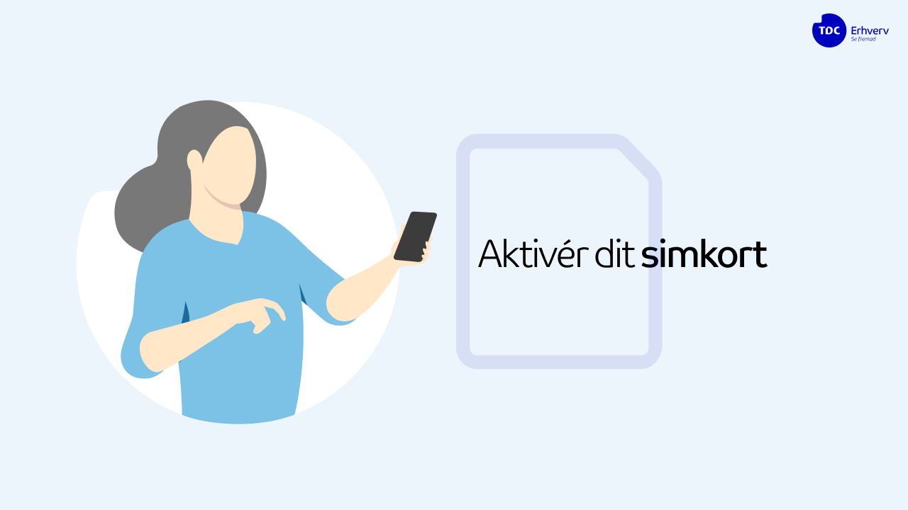 Aktiver simkort