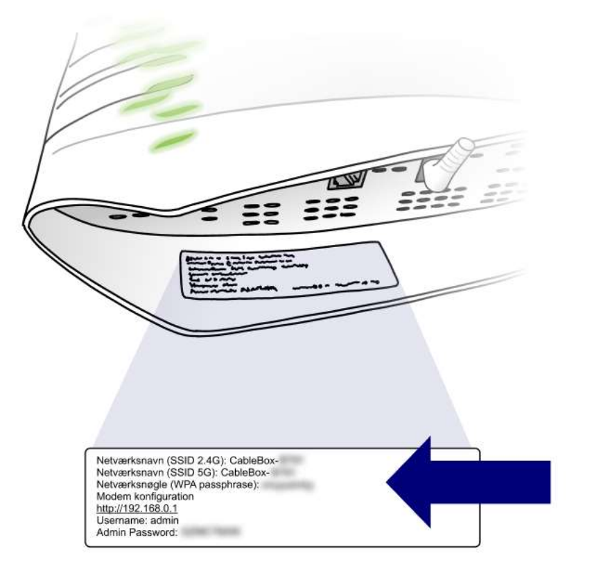 Bunden af sagemcom v2 modem