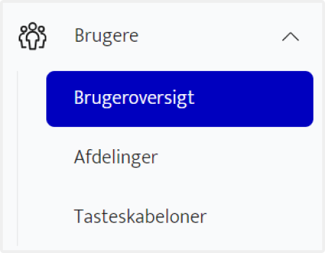 Vælg Brugeroversigt