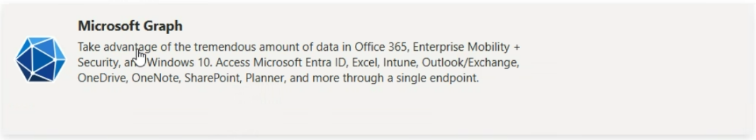 Microsoft Graph