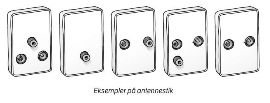 Eksempler på antennestik