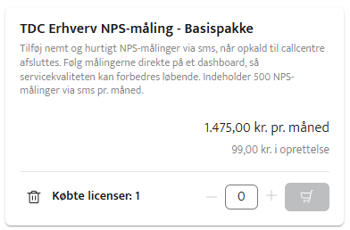 NPS basis pakke