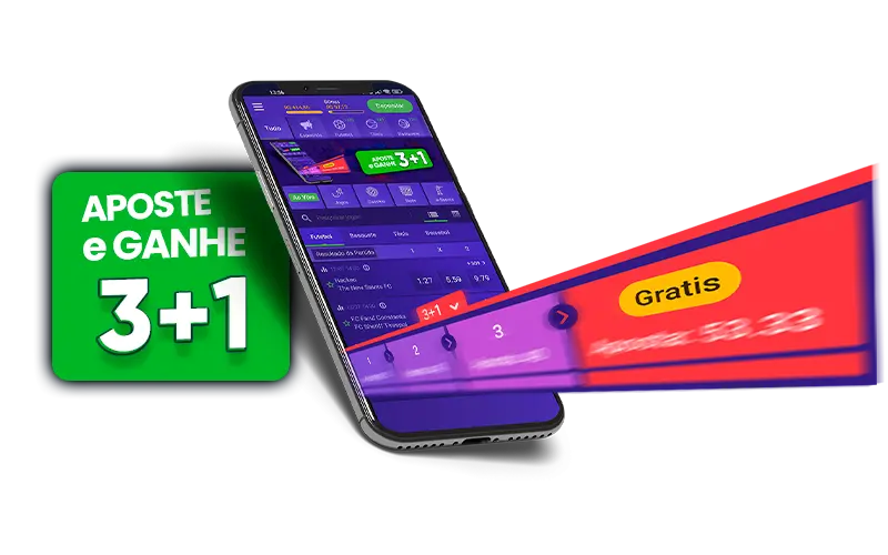 Aposte 3 e Ganhe 1!