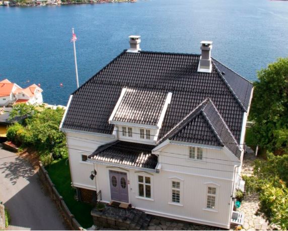 Benders takstein Tvilling titansvart