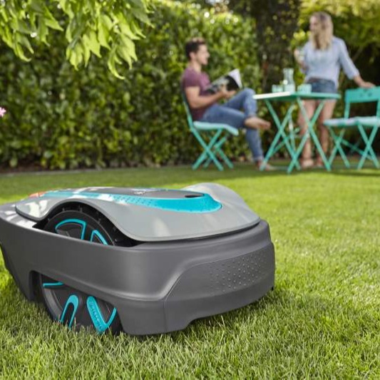 La robotgressklipperen bli din gartner Byggmakker Byggmakker