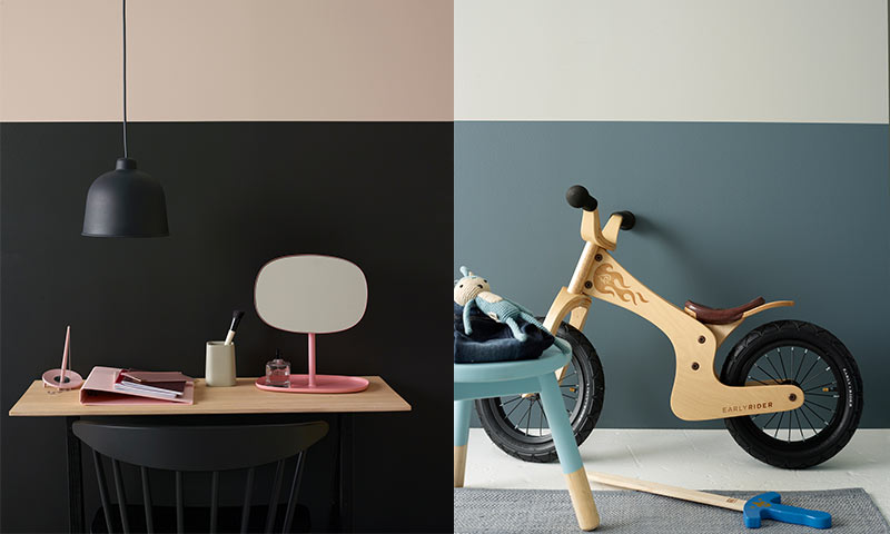 kult barnerom med fargedetaljer fra jotun