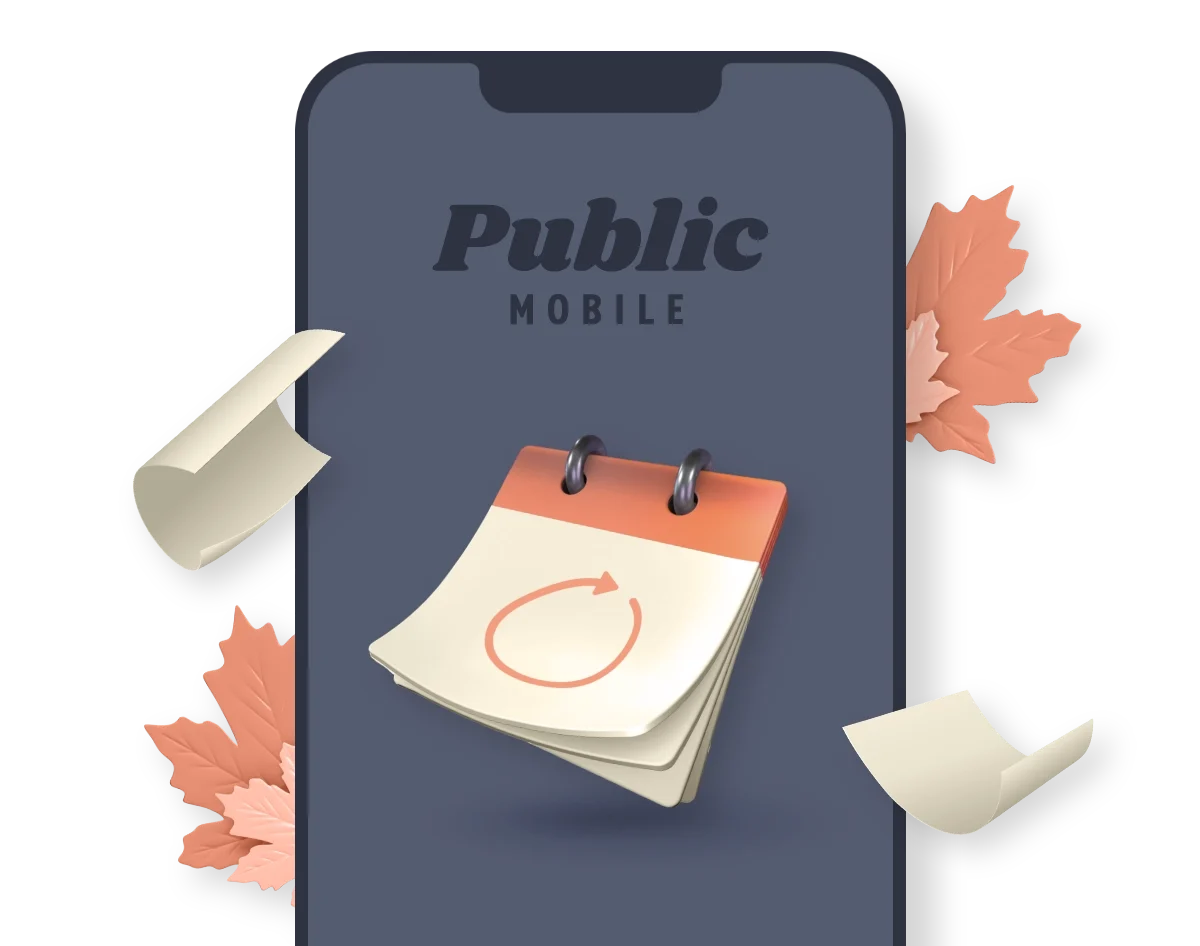 Public Mobile Fall subscription plans