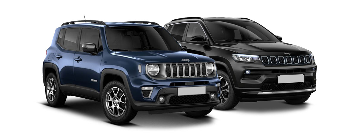 Jeep Renegade & Jeep Compas - który model wybierzesz na roczną podróż z Qarsonem?
