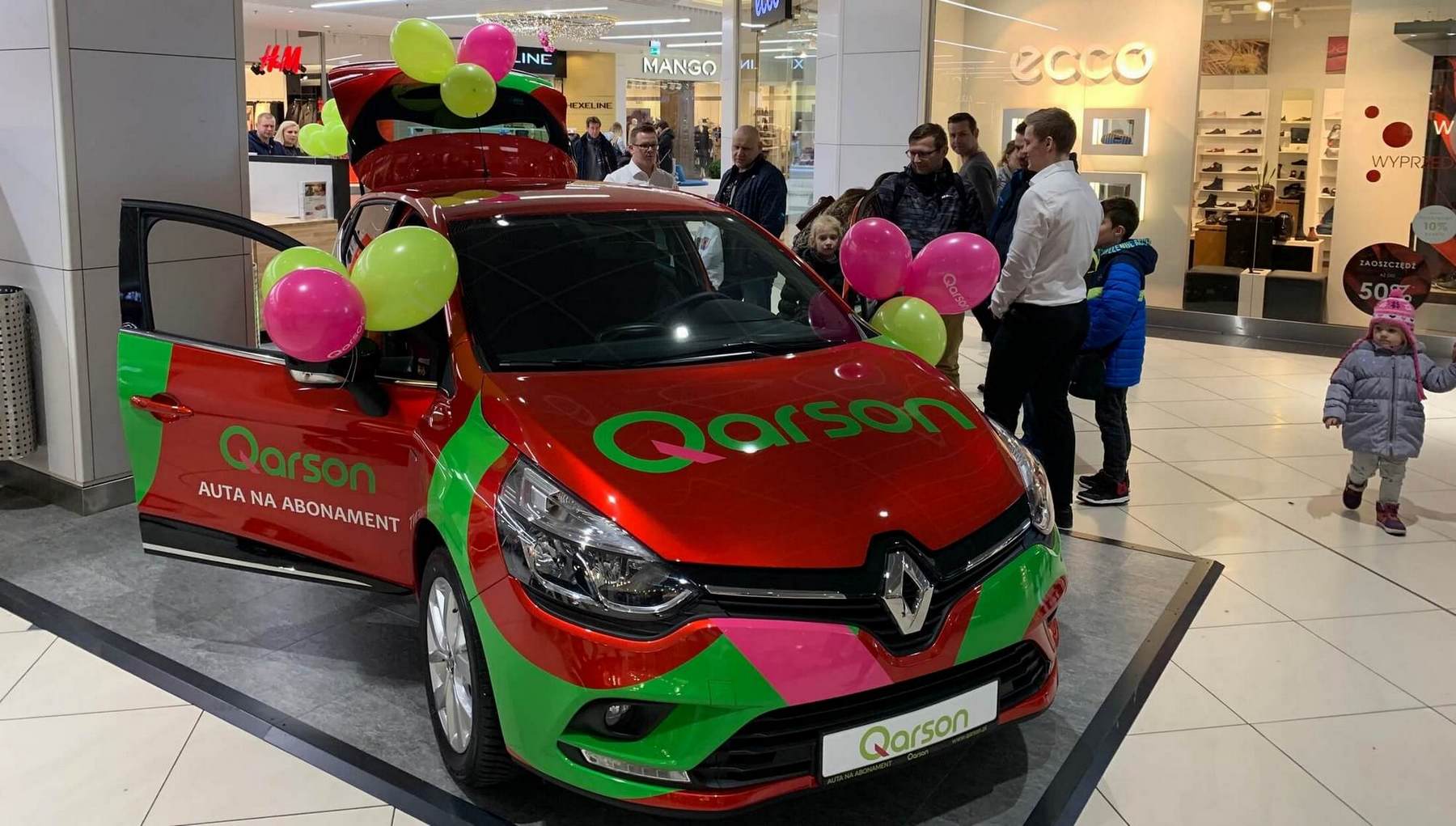 Renault Clio w Galerii Galaxy - Otwarcie POS