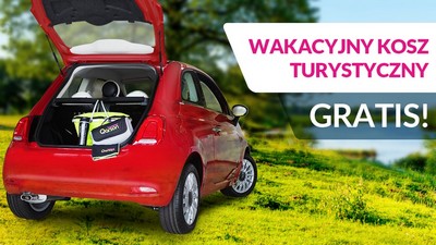 Wakacyjny kosz turystyczny - promocja Qarsona