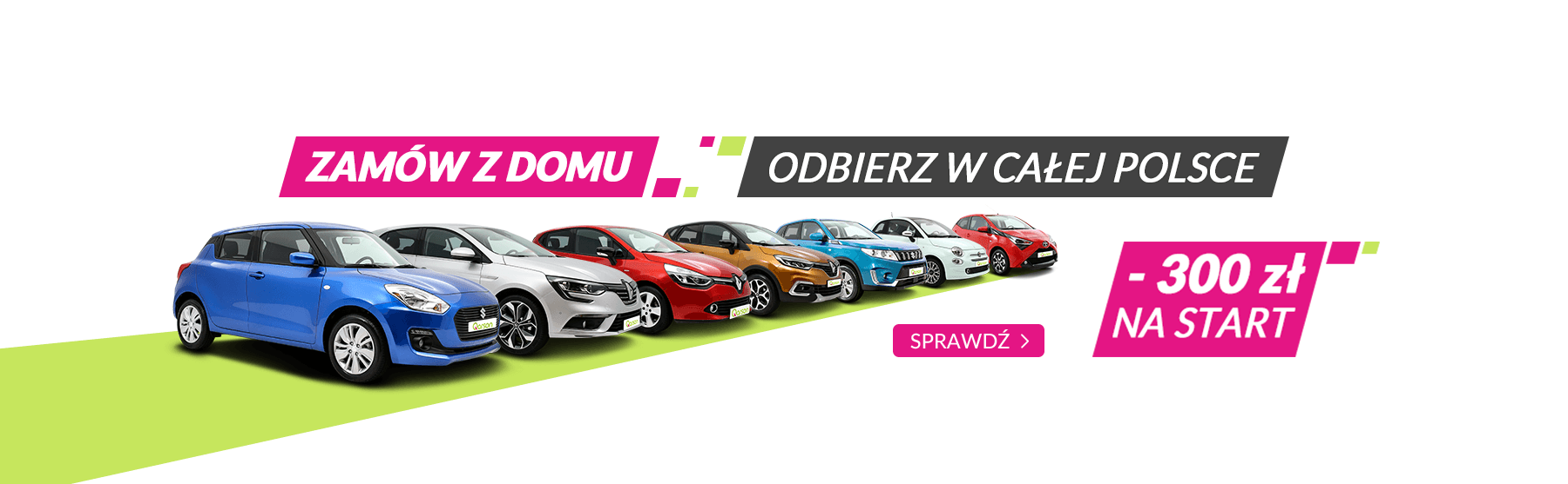 Promocja majowa od Qarsona - auta na abonament tańsze o 300 zł