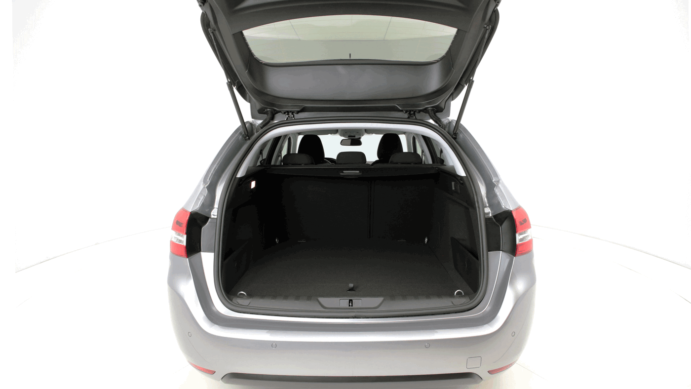 Pojemność bagażnika Peugeota 308 SW -otwarty kufer