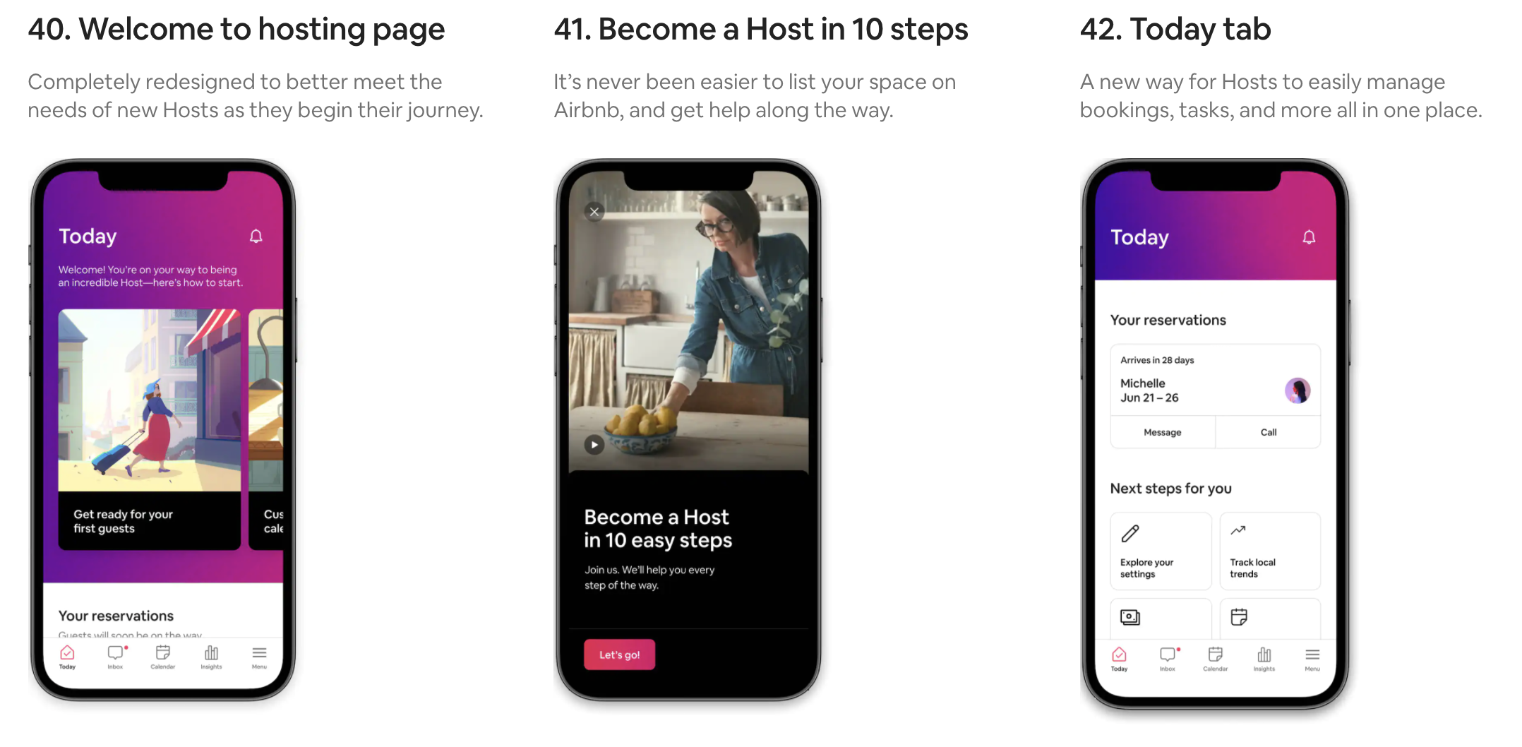 Airbnb Hosting Features