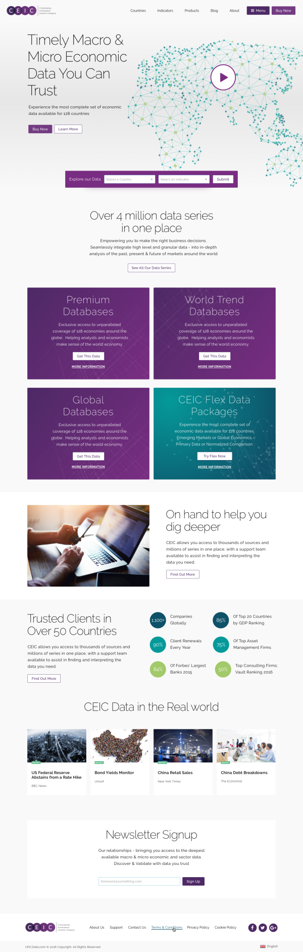 CEIC Homepage Desktop Design