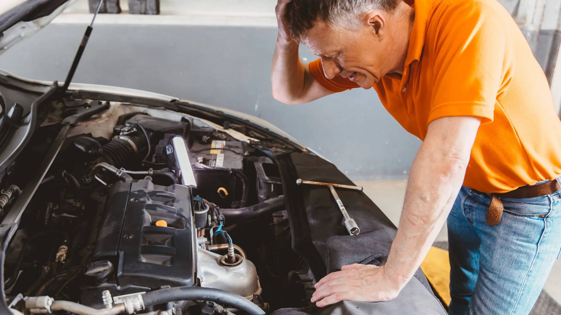 Why does my car air conditioning smell