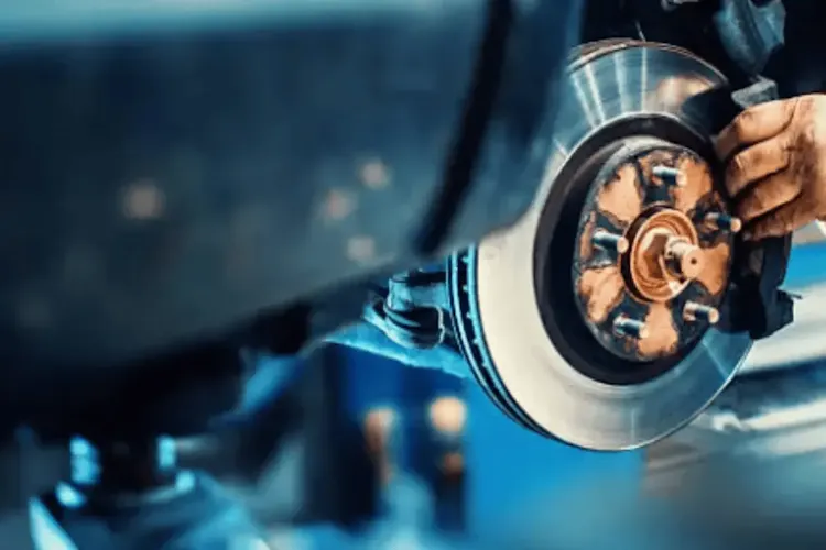 Plaquette de frein usée