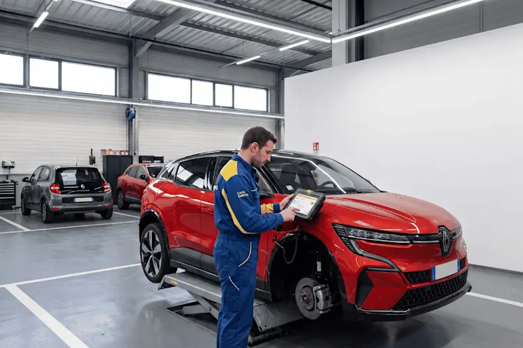 Programme d'entretien de voiture Renault