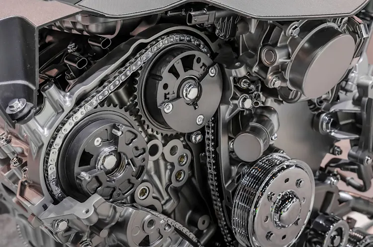 What does a timing chain do?
