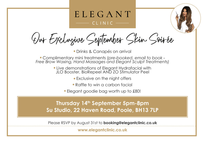 Elegant Clinic's September Skin Soirée! 