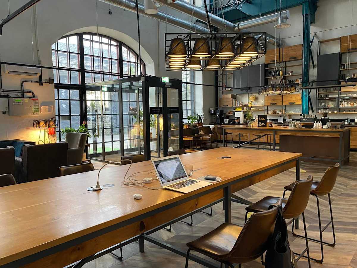 Hektor Container Hotel coworking space in Tallinn, Estonia