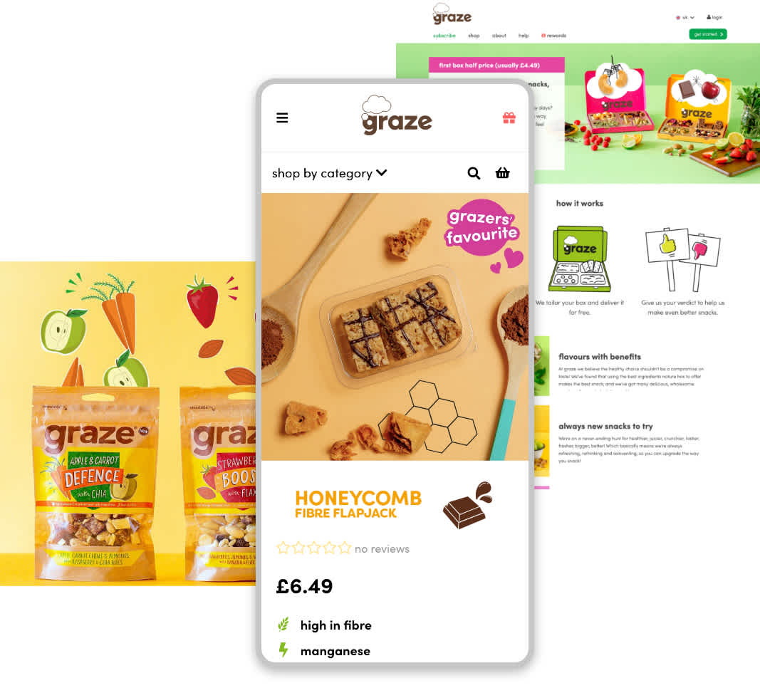 We participated in a large scale development programme for Graze