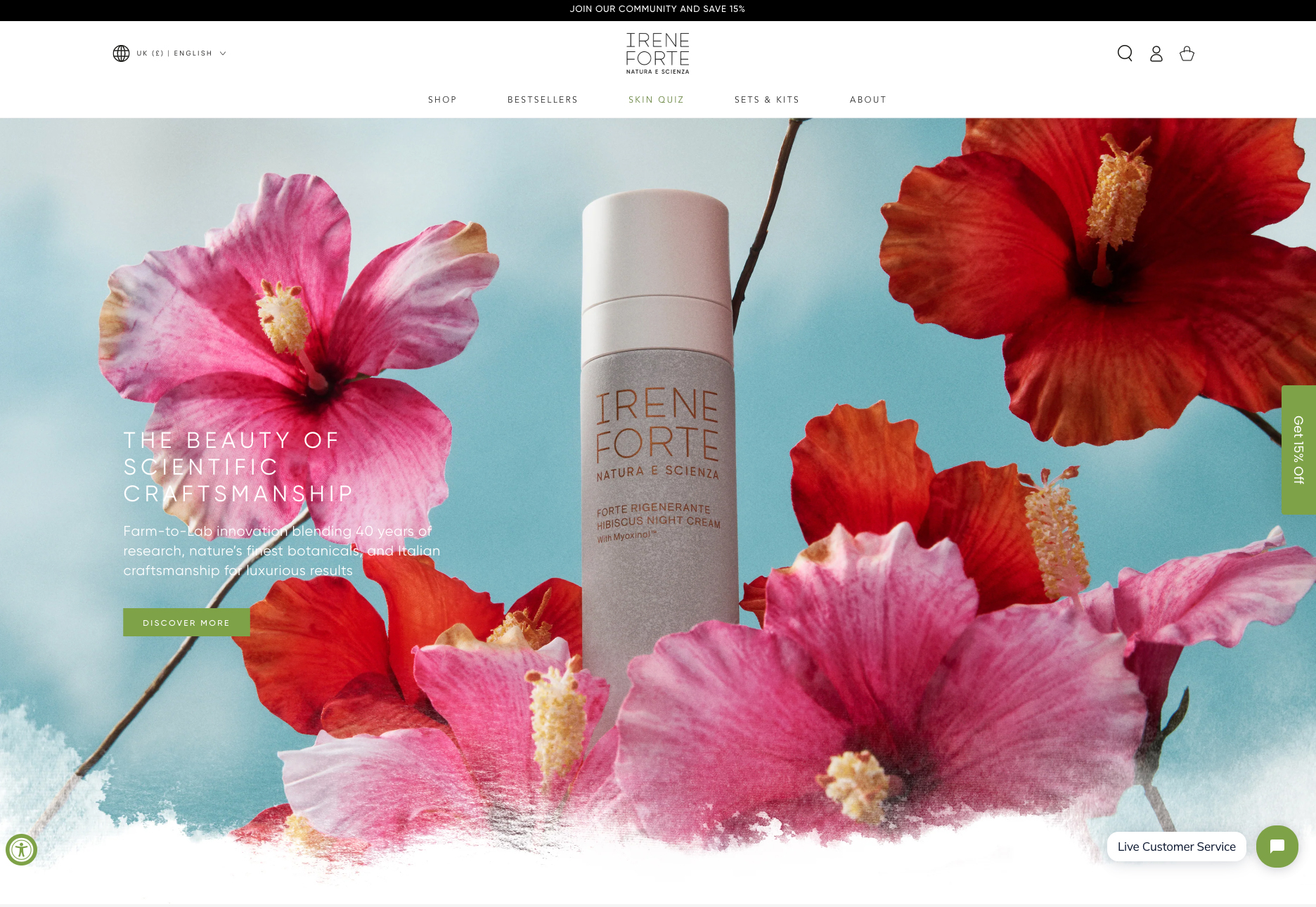 Irene Forte Homepage