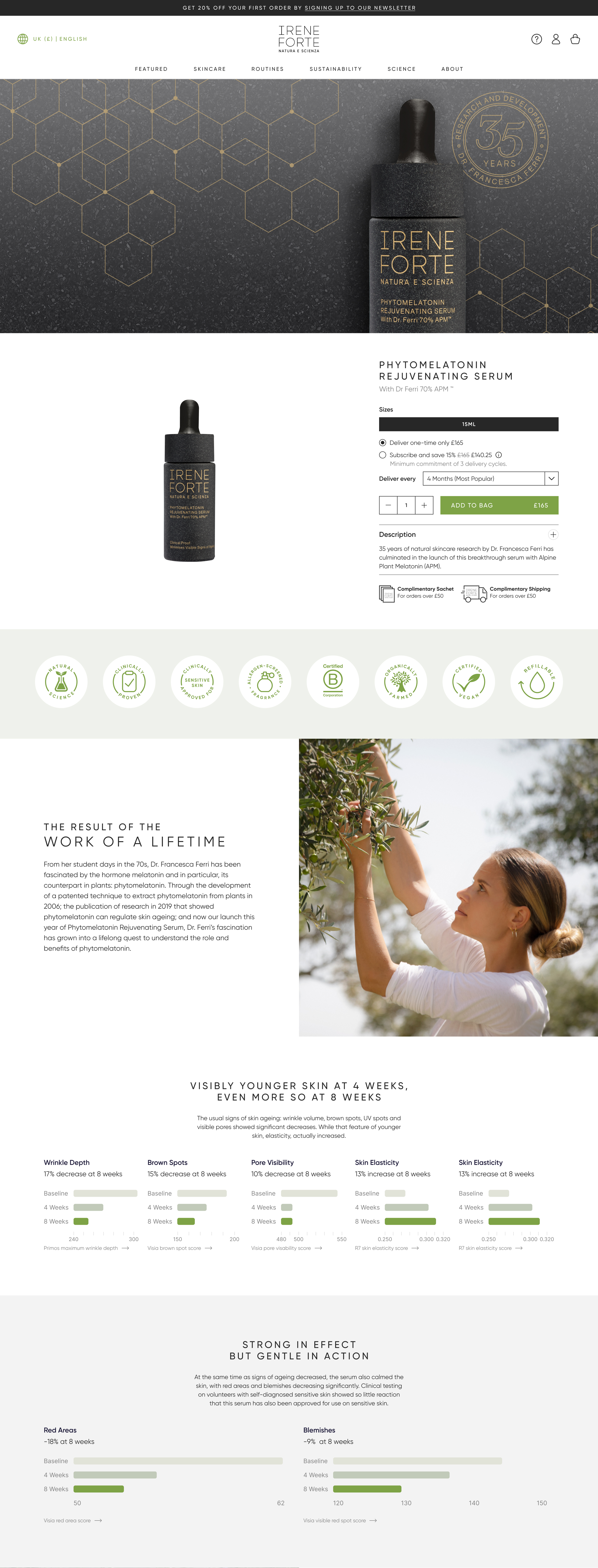 Irene Forte Phyto Rejuvenating Serum