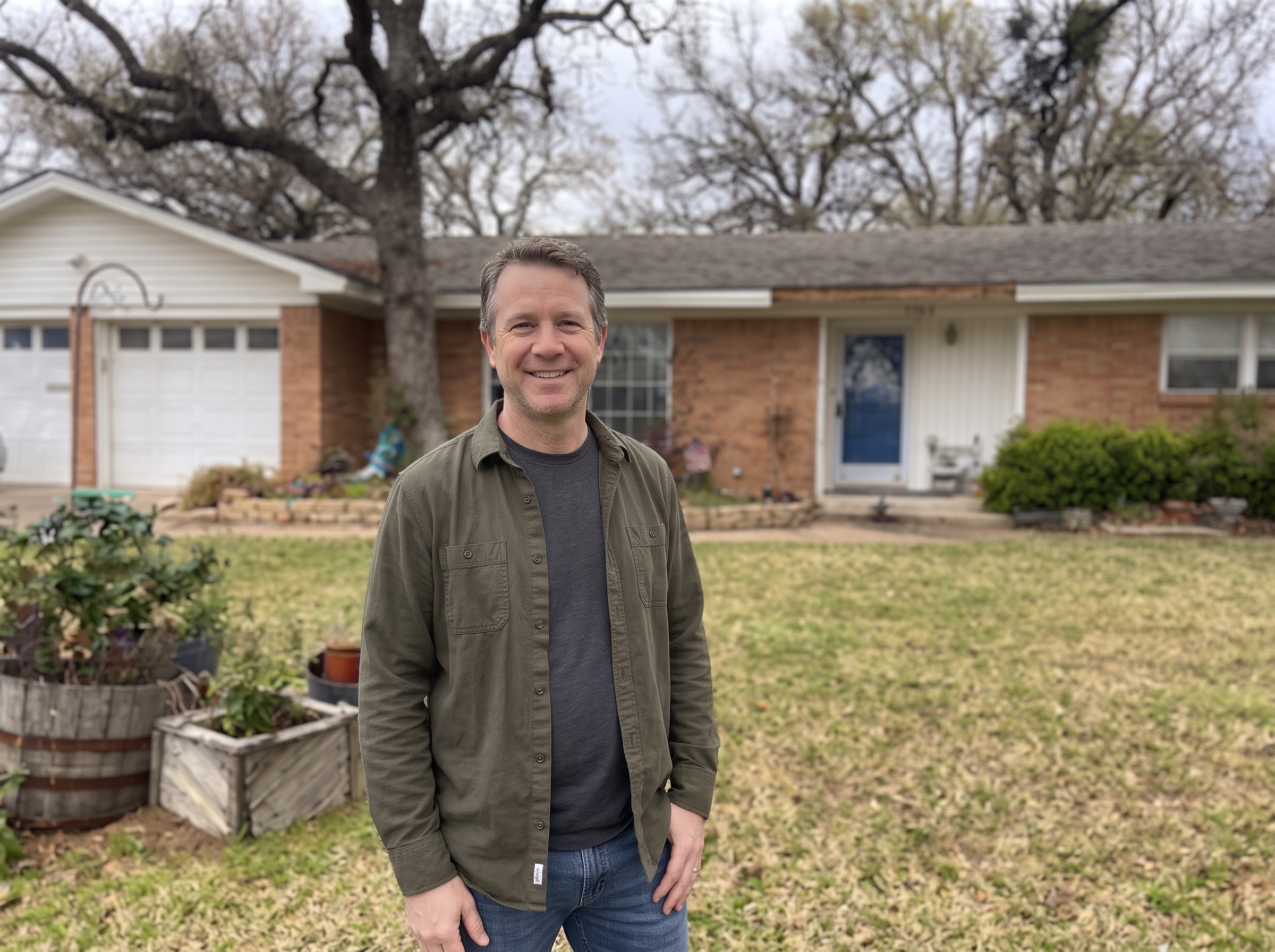 Fort Worth home with friendly homeowner