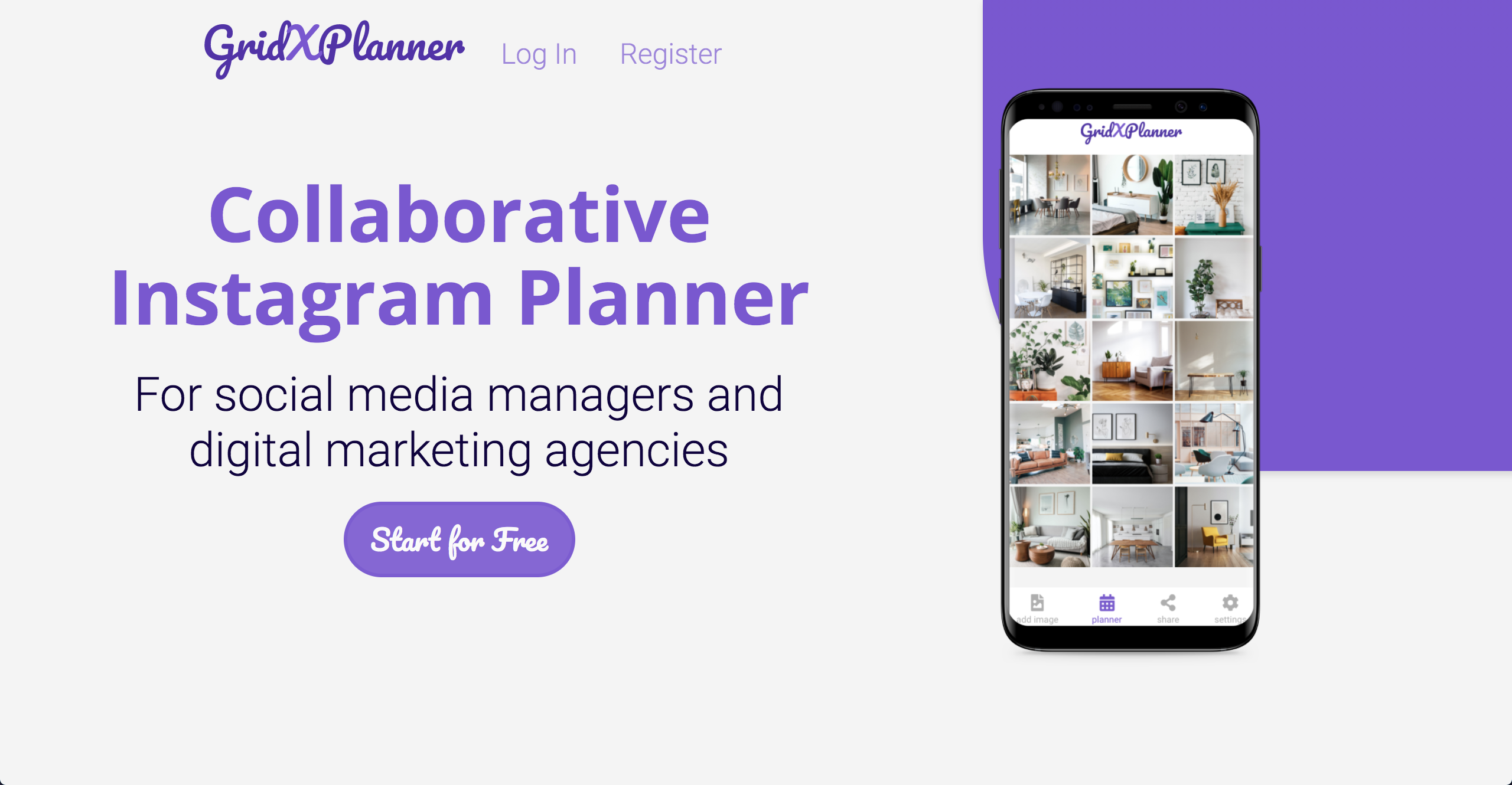 GridxPlanner - Collaborative Instagram Planner