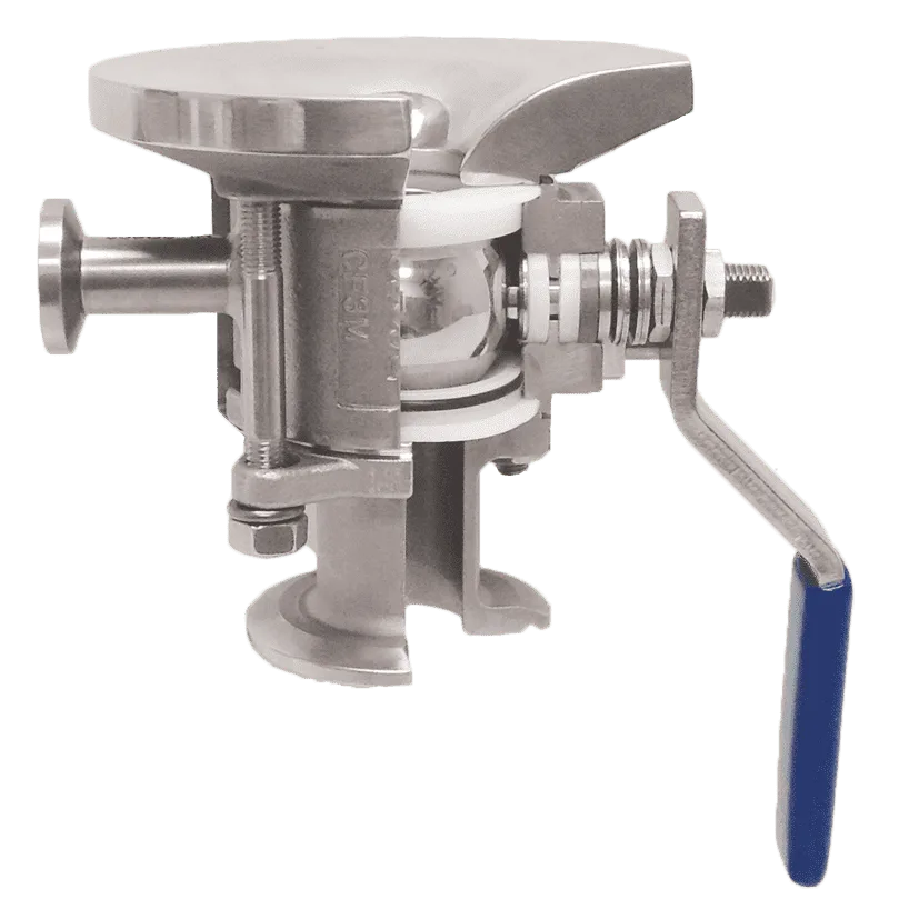 FI Cast Series 9 - Igenix® Two-way Tank Bottom Ball Valves