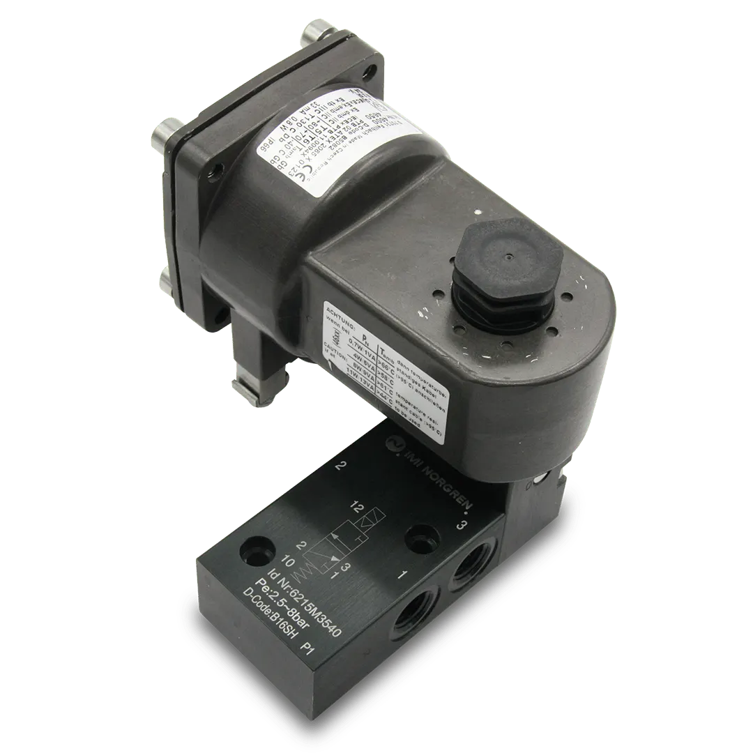 6215 Series - Indirect Solenoid Actuated Spool Valves
