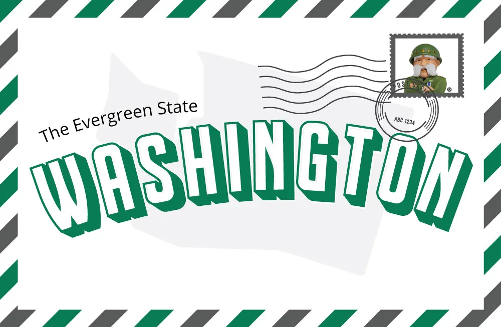 washington-post-card Washington state postcard