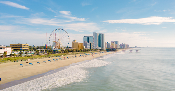 Myrtle Beach shoreline