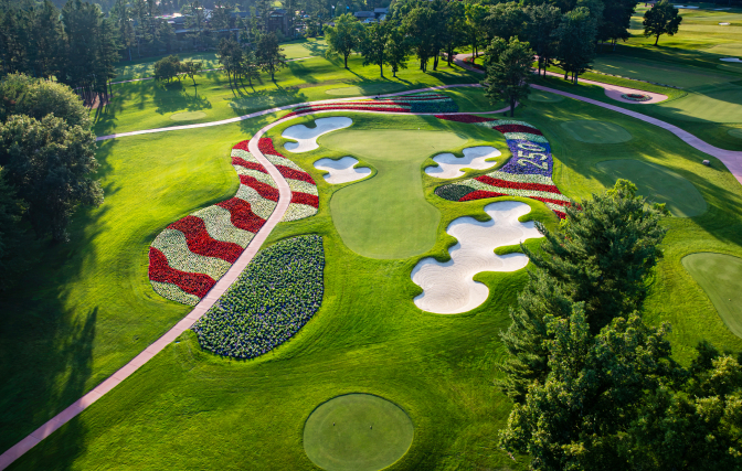 hero-flower-hole-672x427 Flower Hole with America 250 design.