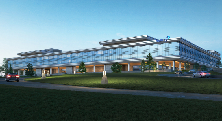 Sentry Home Office exterior rendering of upcoming renovations