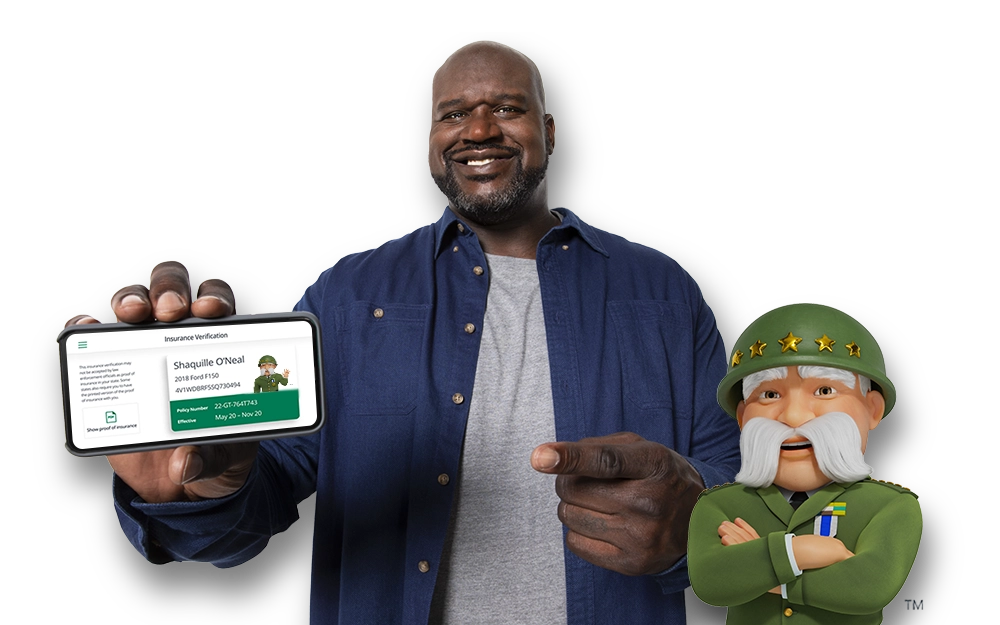 shaq-tg-mobile-app-lockup-LG Shaq Smiling with The General and mobile app