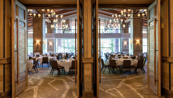 50-50-easter-brunch-promo-597x340 SentryWorld Grand Hall setup with tables and chairs for a meal