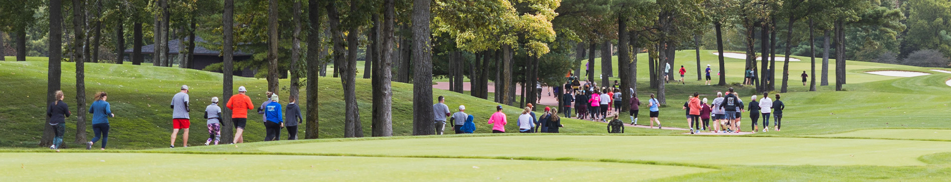 Close the course runners on the SentryWorld course cart paths. 